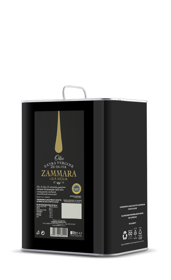 Zammara IGP Sicilia Olio in latta